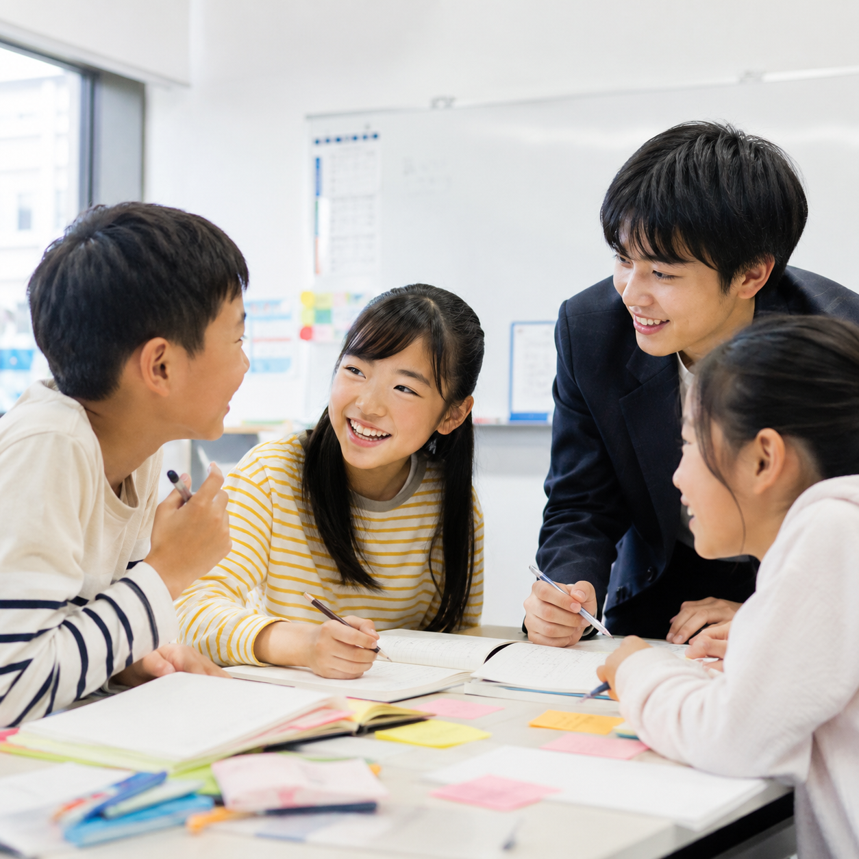 小学生の対話の様子
